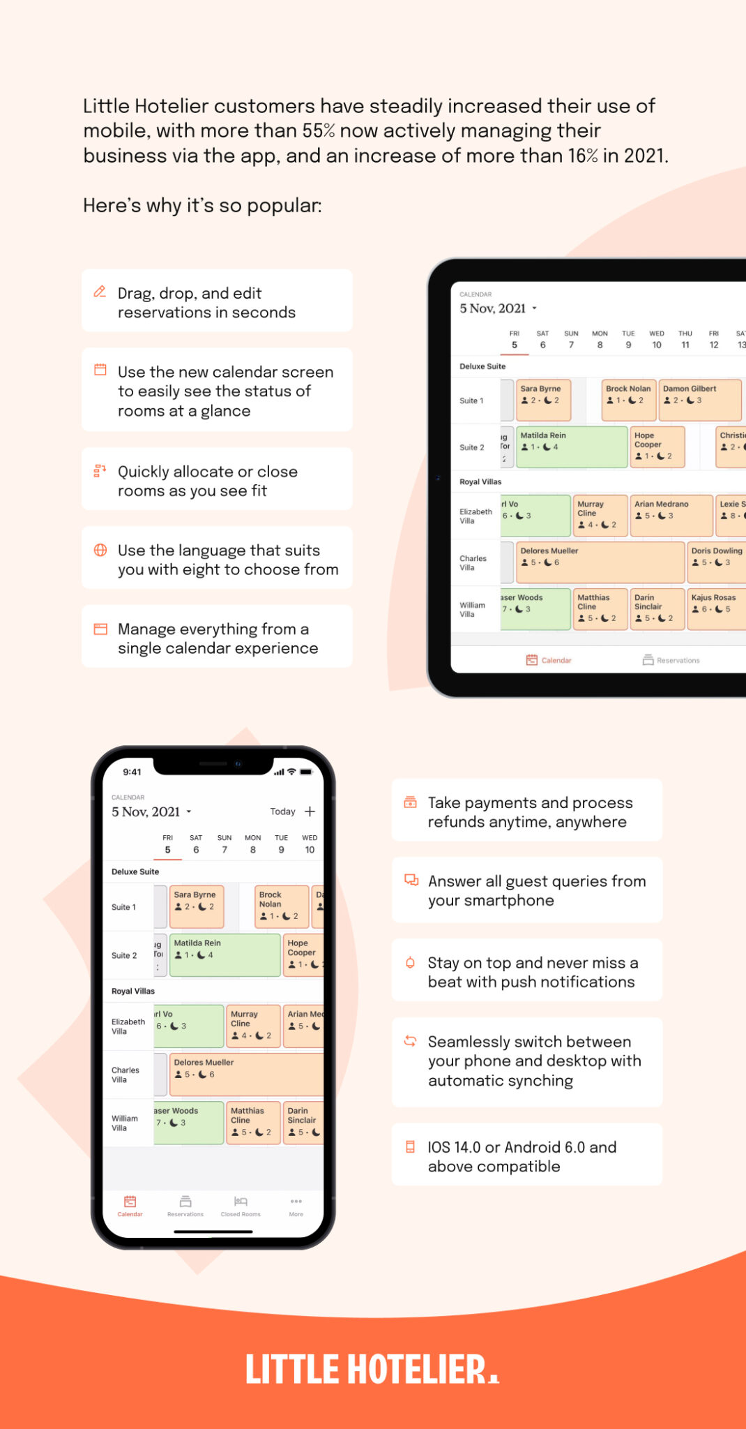 Little Hotelier mobile app