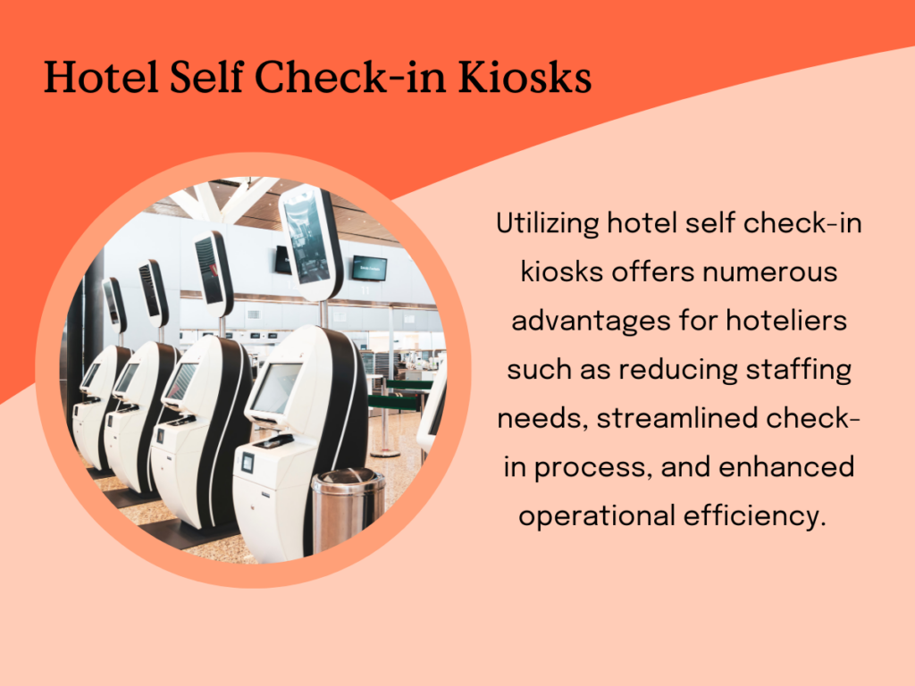 hotel self check-in kiosk