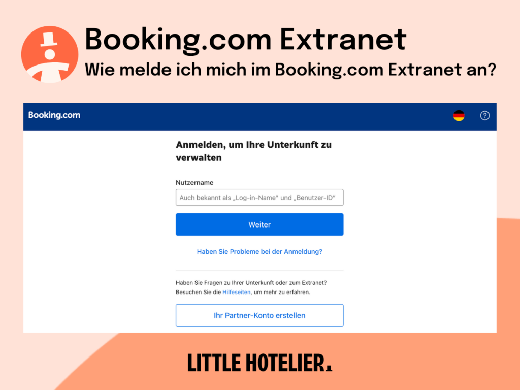 booking.com extranet