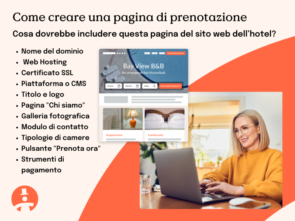 creare una pagina di prenotazione