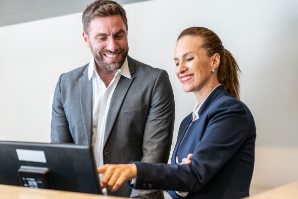 managers handling hotel inventory