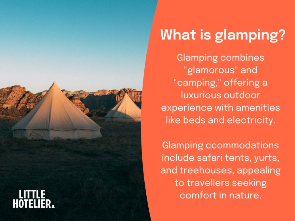 what is glamping