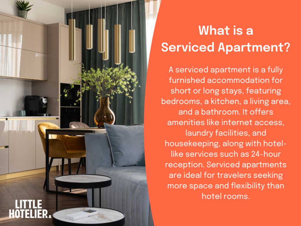 what is a serviced apartment