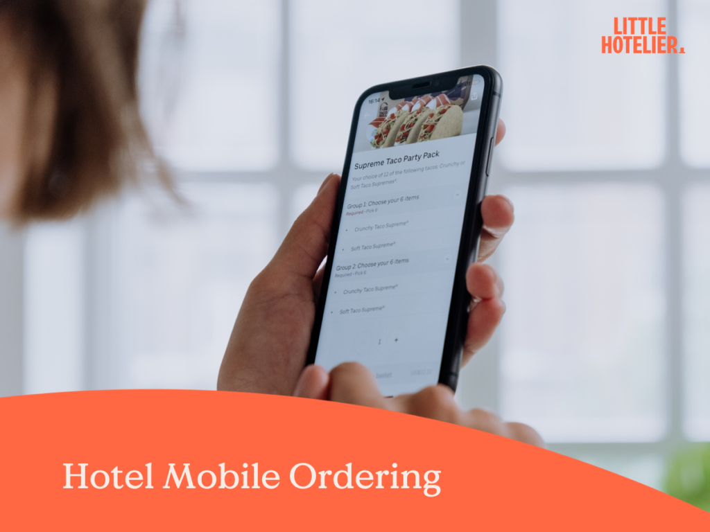 hotel mobile ordering